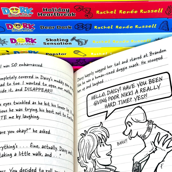 Dork Diaries Series 12 Book Collection Set by Rachel Renee Russell