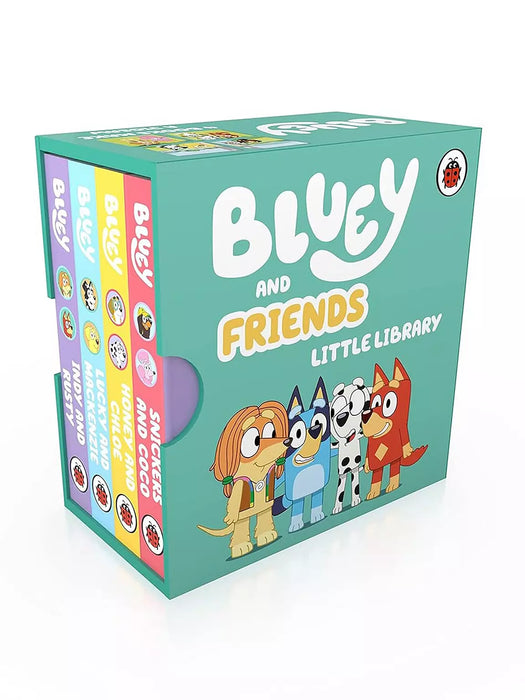 Bluey and Friends Little Library 4 Book Set