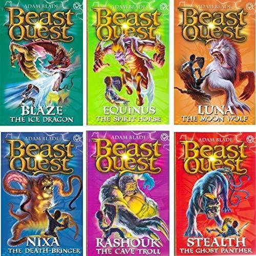 Beast Quest Series 4: 6 Books Collection Set  By Adam Blade