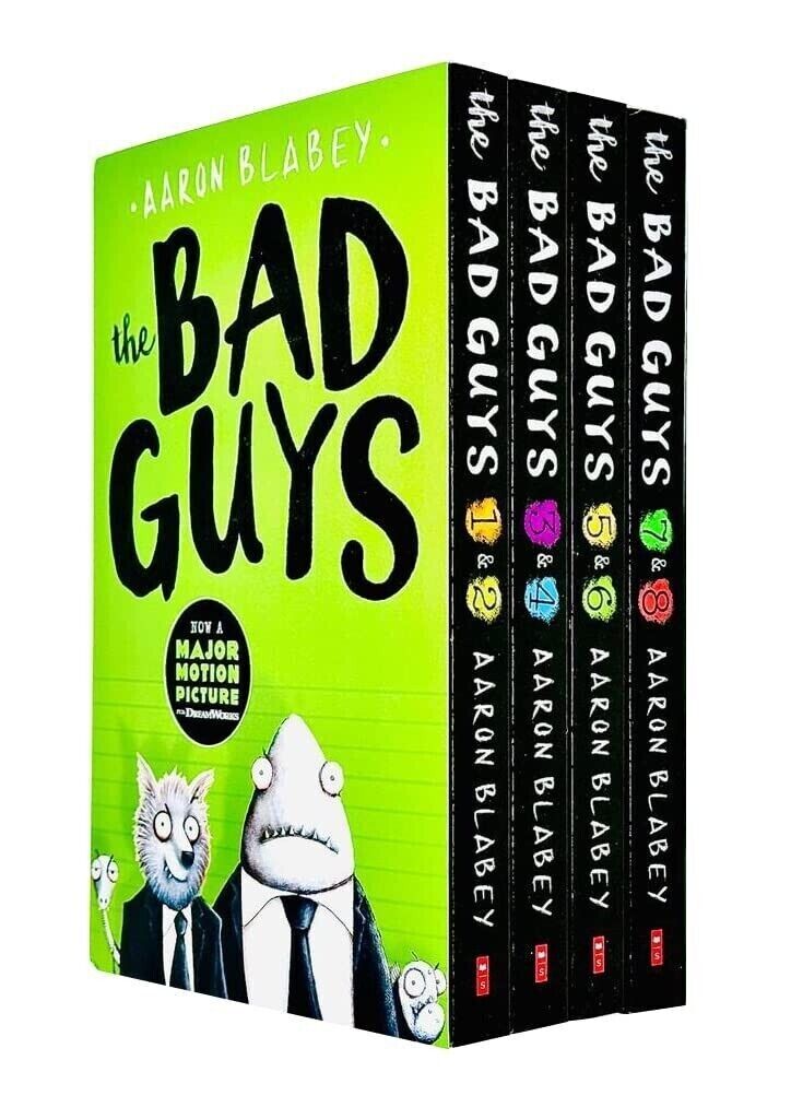 The Bad Guys 1-8 Collection 4 Books Set — Books4us