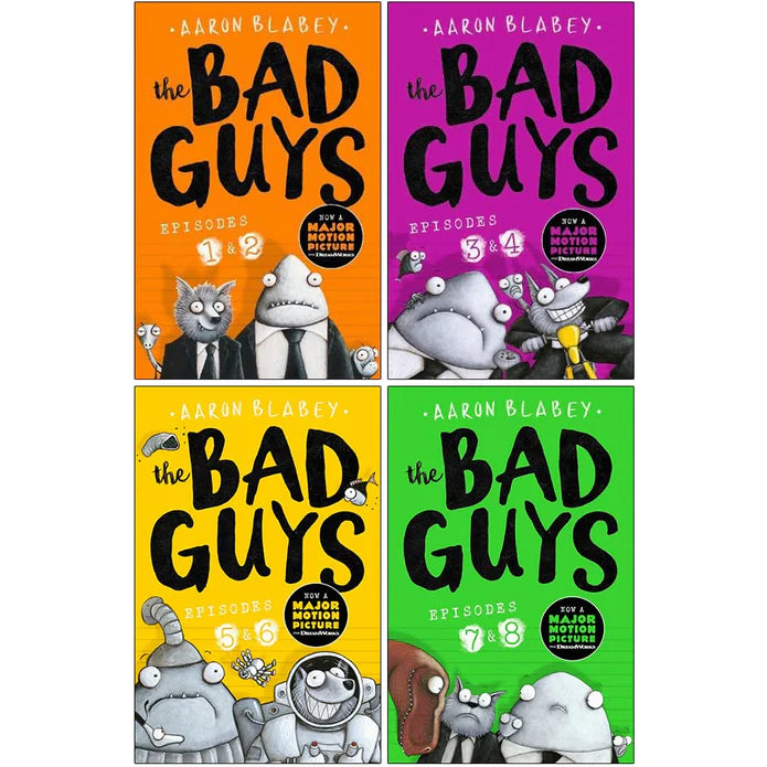 The Bad Guys 1 8 Collection 4 Books Set — Books4us