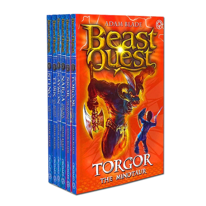 Beast Quest Series 3: 6 Books Collection Set  By Adam Blade