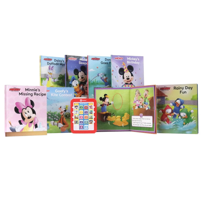 Disney Mickey and Friends: Me Reader 8-Book Library and Electronic Reader Sound Book Set