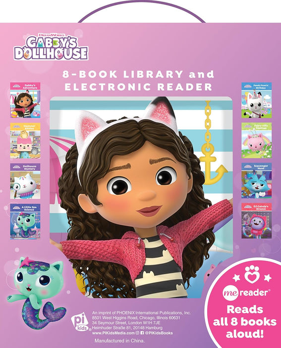 DreamWorks Gabby's Dollhouse - Me Reader Electronic Reader and 8 Sound Book Library