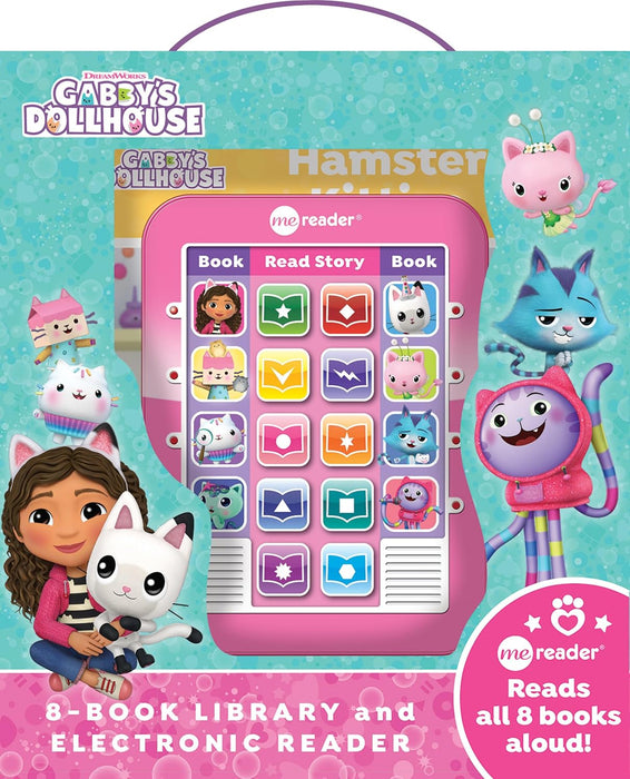 DreamWorks Gabby's Dollhouse - Me Reader Electronic Reader and 8 Sound Book Library