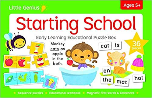 Little Genius Starting School Early Learning Puzzle Box