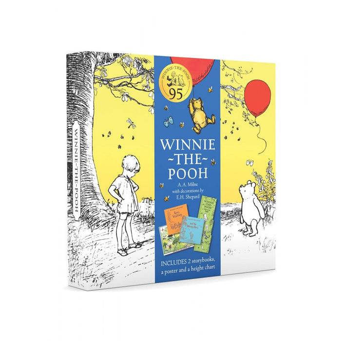 Winnie-The-Pooh: Gift Box (With 2x Books, Height Chart & Poster)