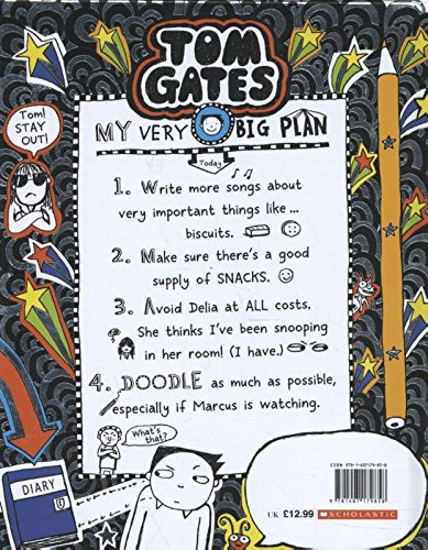 Tom Gates: Biscuits, Bands and Very Big Plans Hardcover