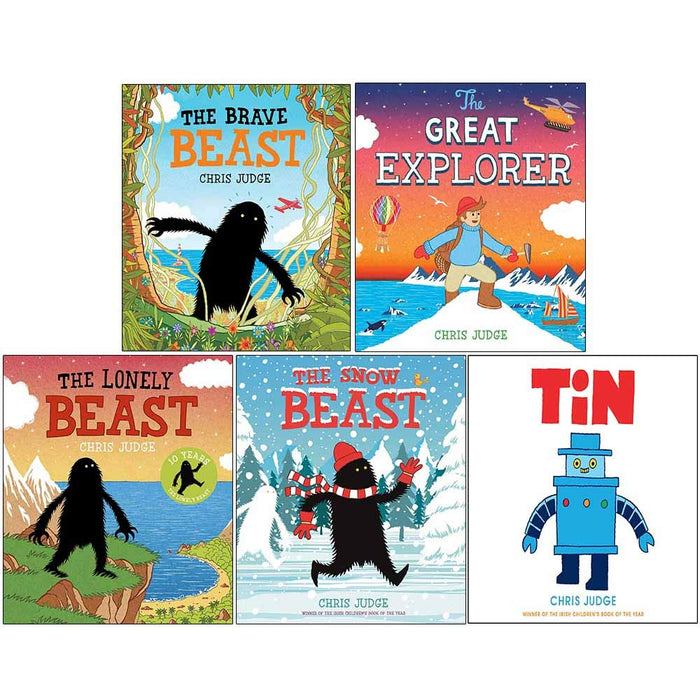 The Beast series 5 Picture Books Collection Set By Chris Judge