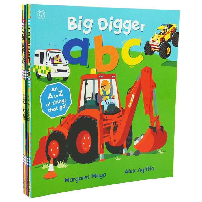 Big Digger & Other Stories 6 Book Collection Set By Margaret Mayo