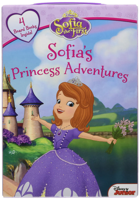 Sofia the First Sofia's Princess Adventures 4. Board Book Boxed Set