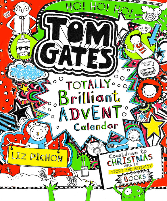 Tom Gates Totally Brilliant Advent Calendar - 24 Books