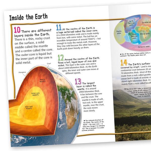 Miles Kelly Wild About Planet Earth Hardback Book