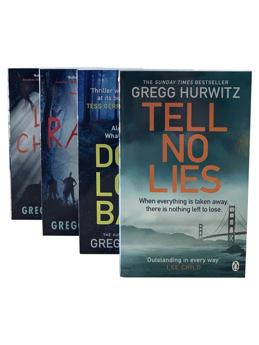 Gregg Hurwitz 4 Book Young Adult Collection Set - Tell No Lies, The Rains,