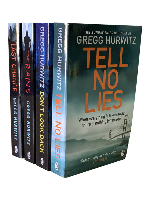 Gregg Hurwitz 4 Book Young Adult Collection Set - Tell No Lies, The Rains,