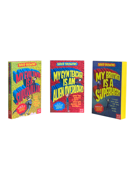 My Brother Is A Superhero Series 3 Book Collection Set By David Solomons