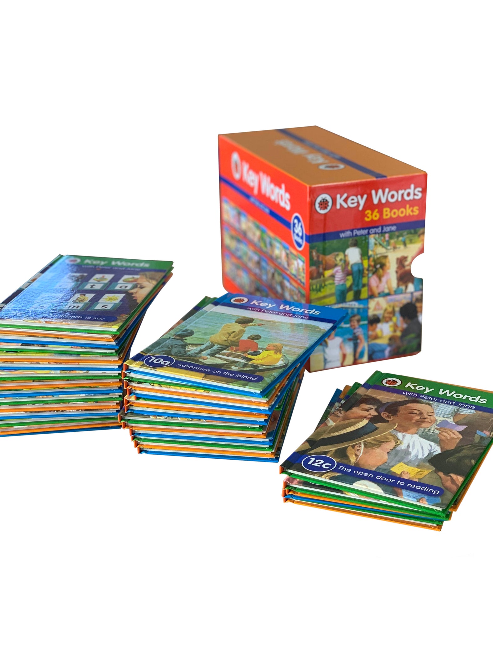 Ladybird Key Words With Peter and Jane 36 Book Set — Books4us