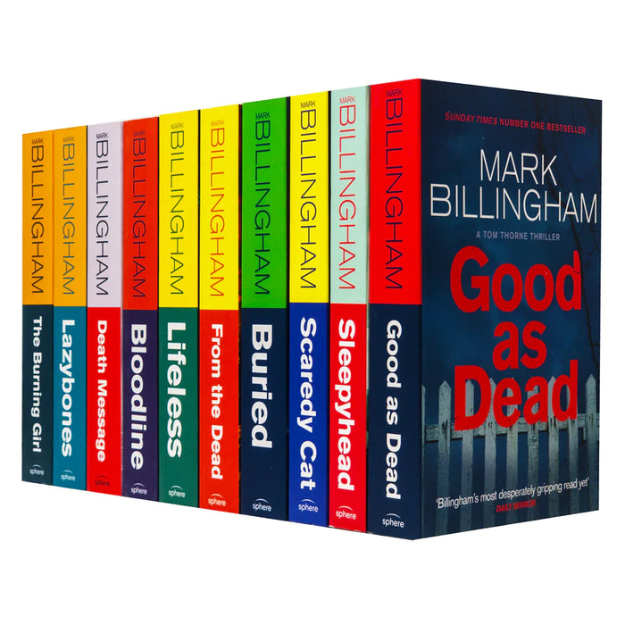 Tom Thorne Novels 10 Book Collection Set By Mark Billingham