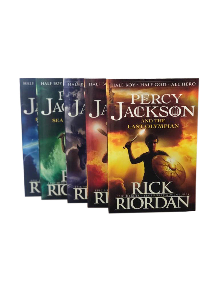 Percy Jackson & the Olympians 5 Book Box Set — Books4us