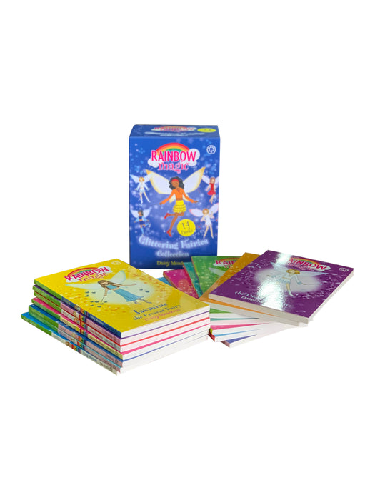 Rainbow Magic Glittering Fairies 14 Book Collection Set
