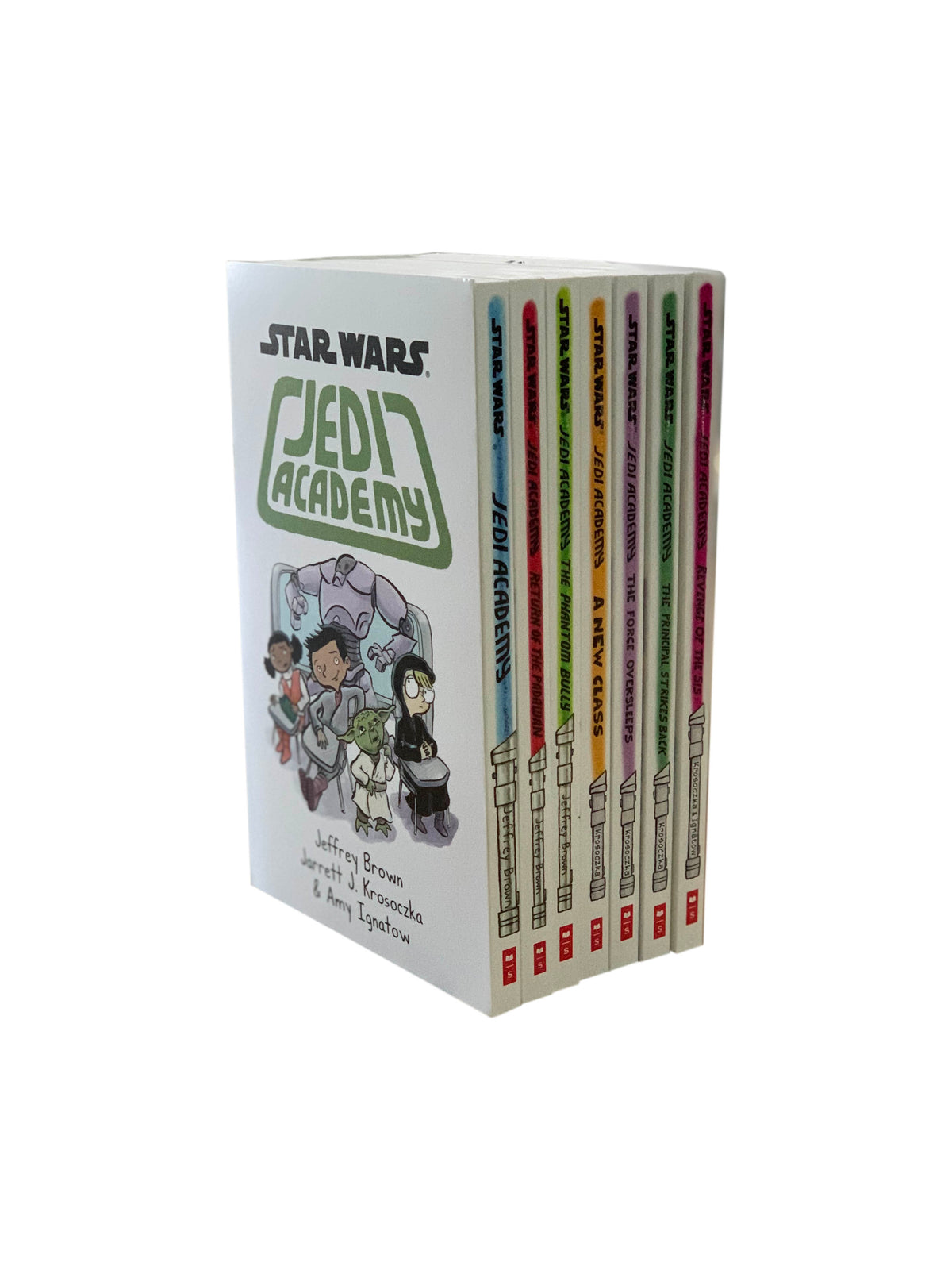 Star Wars Jedi Academy Series 7 Books Collection Set By Jeffrey Brown ...