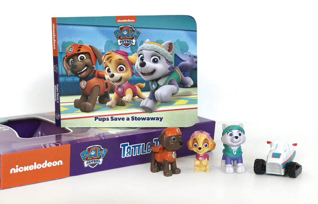 Nickelodeon Paw Patrol - Pups Save a Stowaway Tattle Tales Board Book