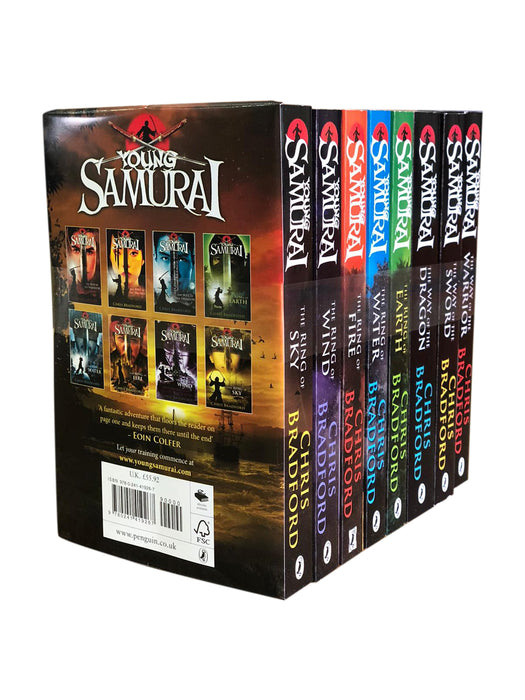 Young Samurai 8 Book Collection Set By Chris Bradford